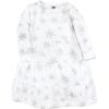 image:imageHudson Baby Girls Cotton DressesMetallic Snowflake Star