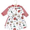 image:imageHudson Baby Girls Cotton DressesNorth Pole