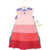 image:imageHudson Baby Girls Cotton DressesOmbre Coral Teal