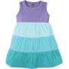 image:imageHudson Baby Girls Cotton DressesOmbre Coral Teal