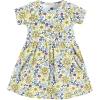 image:imageHudson Baby Girls Cotton DressesOutline Floral Yellow