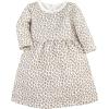 image:imageHudson Baby Girls Cotton DressesPink Blush Rose Leopard