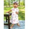 image:imageHudson Baby Girls Cotton DressesPink Gray Floral