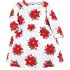image:imageHudson Baby Girls Cotton DressesPoinsettia Dot