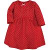 image:imageHudson Baby Girls Cotton DressesPoinsettia Dot