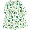 image:imageHudson Baby Girls Cotton DressesShamrocks