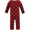 image:imageHudson Baby Unisex Baby Thermal Coveralls 2pkSnowflake