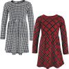 Black Red Plaid