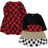 Buffalo Plaid Leopard Black