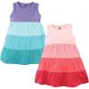 Ombre Coral Teal