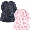 Pink and Navy Floral