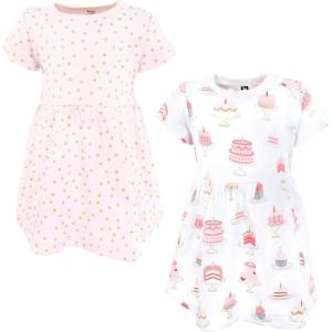 image:imageHudson Baby Girls Cotton DressesBirthday Cake