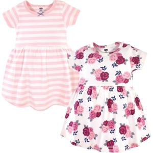 image:imageHudson Baby Girls Cotton DressesBlush Floral