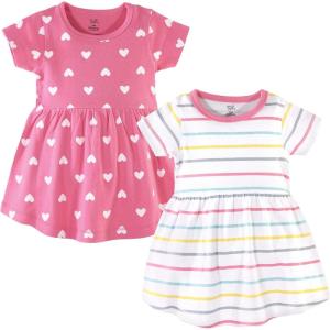 image:imageHudson Baby Girls Cotton DressesCandy Stripes