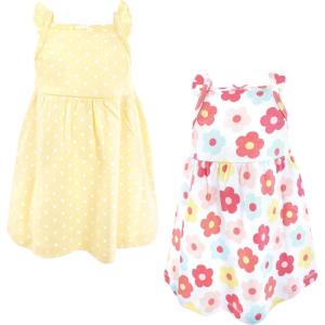 image:imageHudson Baby Girls Cotton DressesCheerful Flower
