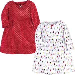 image:imageHudson Baby Girls Cotton DressesChristmas Lights