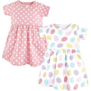 image:imageHudson Baby Girls Cotton DressesEaster Eggs