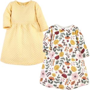 image:imageHudson Baby Girls Cotton DressesFall Botanical