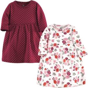 image:imageHudson Baby Girls Cotton DressesFall Floral