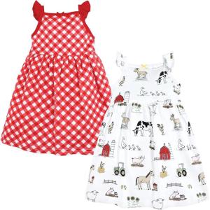 image:imageHudson Baby Girls Cotton DressesFarm