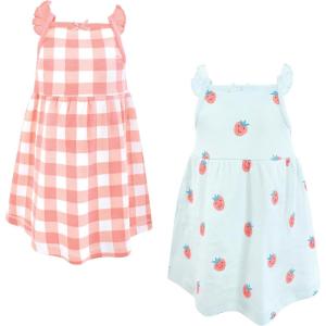 image:imageHudson Baby Girls Cotton DressesGingham Berry