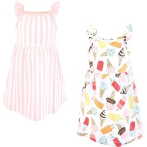 image:imageHudson Baby Girls Cotton DressesIce Cream and Popsicles