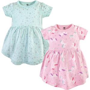 image:imageHudson Baby Girls Cotton DressesMagical Unicorn