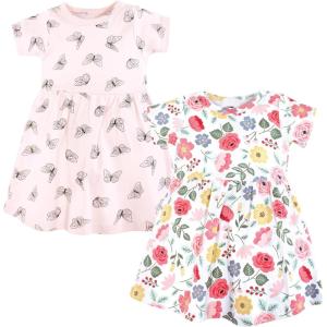 image:imageHudson Baby Girls Cotton DressesModern Botanical