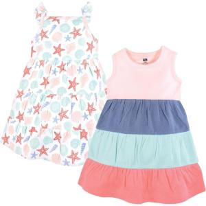 image:imageHudson Baby Girls Cotton DressesMulticolor Sea Shells