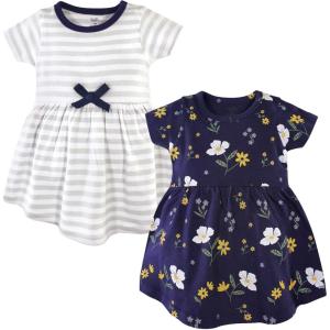 image:imageHudson Baby Girls Cotton DressesNight Blooms