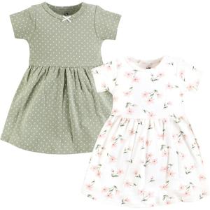 image:imageHudson Baby Girls Cotton DressesPink Dainty Floral