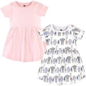 image:imageHudson Baby Girls Cotton DressesPink Safari