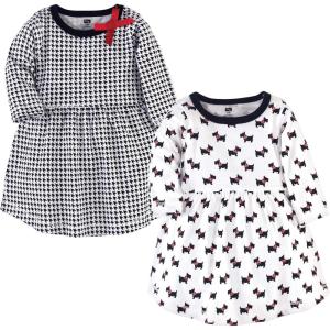 image:imageHudson Baby Girls Cotton DressesScottie Dog