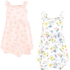 image:imageHudson Baby Girls Cotton DressesSoft Butterfly Floral