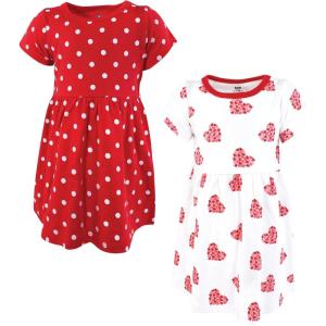 image:imageHudson Baby Girls Cotton DressesValentine Hearts