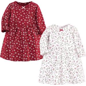 image:imageHudson Baby Girls Cotton DressesWinterland