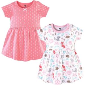 image:imageHudson Baby Girls Cotton DressesWoodland Fox