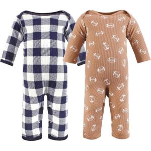 image:imageHudson Baby Unisex Baby Thermal Coveralls 2pkFootball