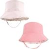 image:imageHudson Baby Baby Hudson Baby Unisex Baby Sun Protection HatBlush Rose Leopard