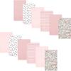 image:imageHudson Baby Unisex Baby Cotton Polyester Flannel Burp Cloths Bundle 12PackSoft Pink Floral