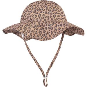 image:imageHudson Baby Baby Hudson Baby Unisex Baby Sun Protection HatBrown Leopard