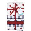 image:imageHudson Baby Unisex Baby Cotton Flannel Receiving Blankets Bundle Strawberries One SizeApple Orchard