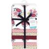 image:imageHudson Baby Unisex Baby Cotton Flannel Receiving Blankets Bundle Strawberries One SizeBlush Navy Floral