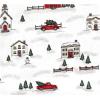 image:imageHudson Baby Unisex Baby Cotton Flannel Receiving Blankets Bundle Strawberries One SizeChristmas Scene