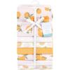 image:imageHudson Baby Unisex Baby Cotton Flannel Receiving Blankets Bundle Strawberries One SizeCitrus Orange