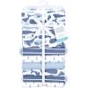 image:imageHudson Baby Unisex Baby Cotton Flannel Receiving Blankets Bundle Strawberries One SizeCute Whales