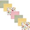 image:imageHudson Baby Unisex Baby Cotton Flannel Receiving Blankets Bundle Strawberries One SizeFall Botanical