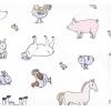 image:imageHudson Baby Unisex Baby Cotton Flannel Receiving Blankets Bundle Strawberries One SizeFarm World
