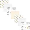image:imageHudson Baby Unisex Baby Cotton Flannel Receiving Blankets Bundle Strawberries One SizeNeutral Safari World