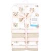 image:imageHudson Baby Unisex Baby Cotton Flannel Receiving Blankets Bundle Strawberries One SizePink Taupe Bear